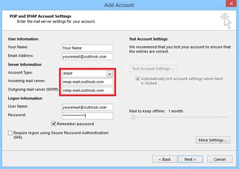 Check MANUALLY CONFIGURE SERVER SETTINGS FOR EMAIL ACCOUNT and click NEXT. . The connection to the incoming imap server was dropped outlook 365